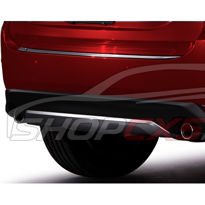 Декоративная накладка заднего бампера Mazda CX-5 (2017-по н.в.) Mazda CX-5 Shop - авто запчасти, расходные материалы и аксессуары для Mazda CX-5 | shopcx5.ru