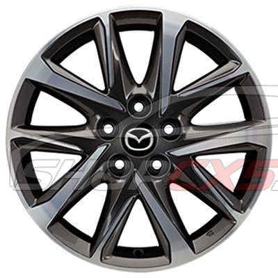 Диск колесный Mazda CX-5 (2017-по н.в.) дизайн 67A (7Jx17 ET45, для резины 225/65R17) Mazda CX-5 Shop - авто запчасти, расходные материалы и аксессуары для Mazda CX-5 | shopcx5.ru