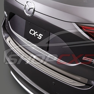 Накладка на задний бампер Mazda CX-5 (2017-по н.в.) Mazda CX-5 Shop - авто запчасти, расходные материалы и аксессуары для Mazda CX-5 | shopcx5.ru