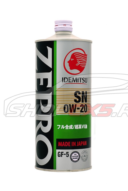 Моторное масло Idemitsu Zepro 0W20 (1 литр) Mazda CX-5 Shop - авто запчасти, расходные материалы и аксессуары для Mazda CX-5 | shopcx5.ru