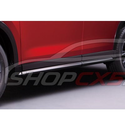 Декоративные накладки порогов Mazda CX-5 (2017-по н.в.) Mazda CX-5 Shop - авто запчасти, расходные материалы и аксессуары для Mazda CX-5 | shopcx5.ru