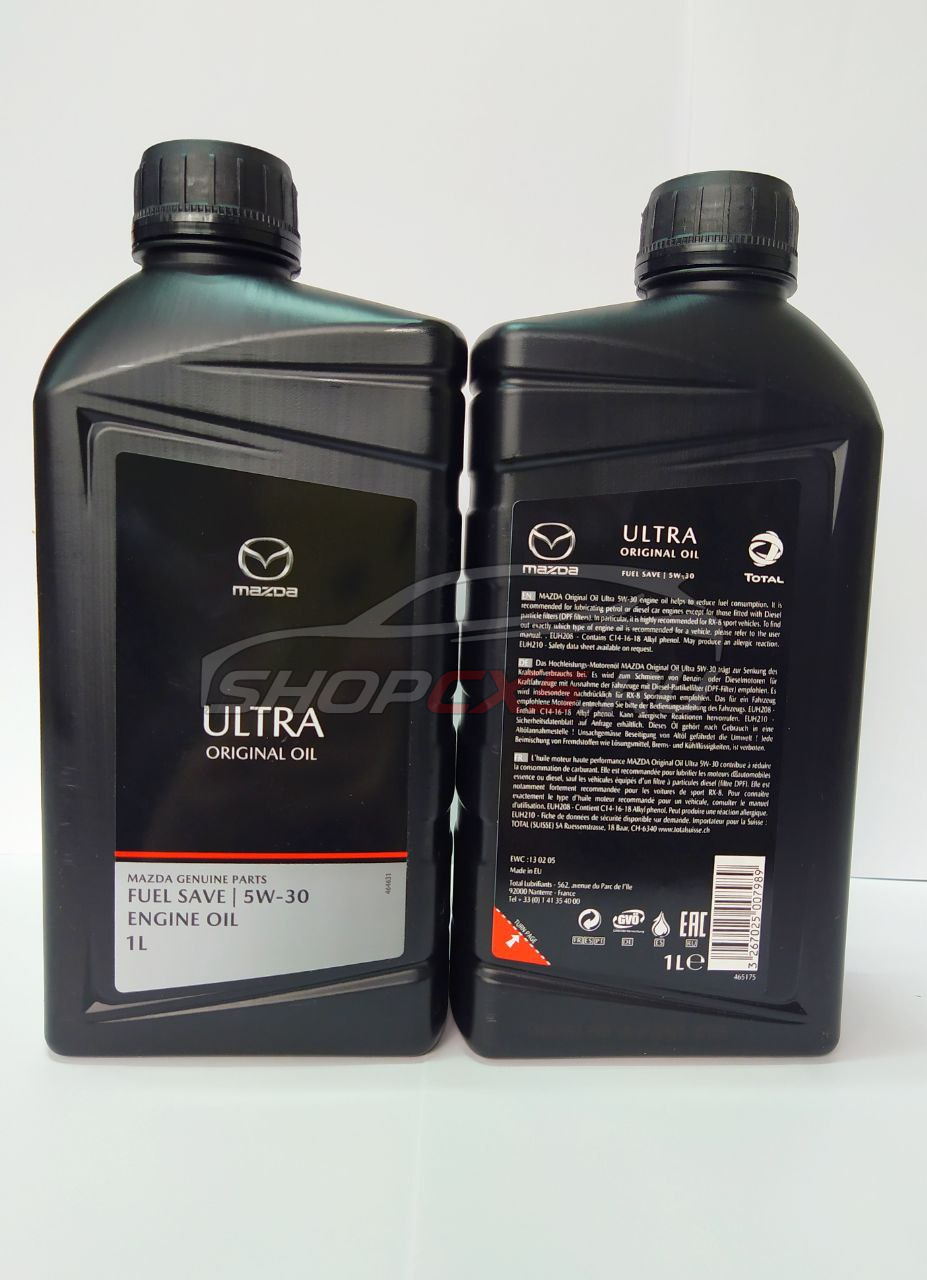 Масло моторное Mazda Original Oil Ultra 5W30 (1л) Mazda CX-5 Shop - авто запчасти, расходные материалы и аксессуары для Mazda CX-5 | shopcx5.ru