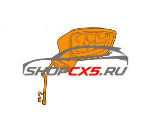 Корпус зеркала Mazda CX-5 (2015-2017) правый Mazda CX-5 Shop - авто запчасти, расходные материалы и аксессуары для Mazda CX-5 | shopcx5.ru