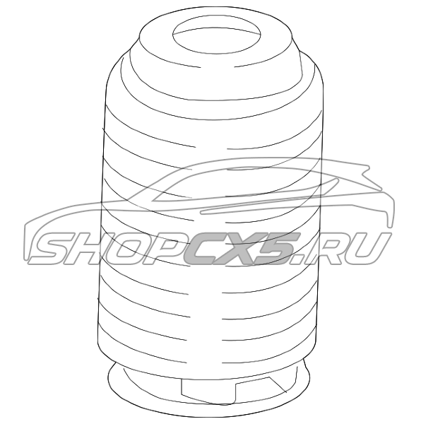 Пыльник переднего амортизатора Mazda CX-5 (1шт) (2017-по н.в.) Mazda CX-5 Shop - авто запчасти, расходные материалы и аксессуары для Mazda CX-5 | shopcx5.ru