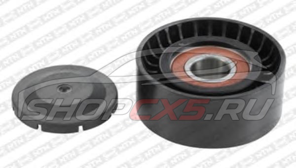 Ролик натяжителя ремня Mazda CX-5 2.0/2.5 (2011-по н.в) SNR без механизма натяжения Mazda CX-5 Shop - авто запчасти, расходные материалы и аксессуары для Mazda CX-5 | shopcx5.ru