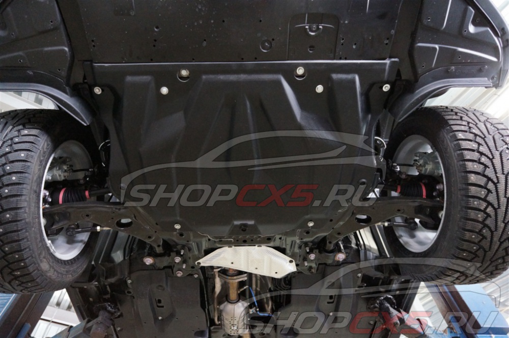 Защита картера Mazda CX-5 (2011-по н.в.) ABC-Дизайн композитная Mazda CX-5 Shop - авто запчасти, расходные материалы и аксессуары для Mazda CX-5 | shopcx5.ru