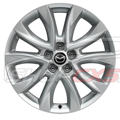 Диск колесный Mazda CX-5 (2011-2017) дизайн 147 (7Jx19 ET50, для резины 225/55R19) Mazda CX-5 Shop - авто запчасти, расходные материалы и аксессуары для Mazda CX-5 | shopcx5.ru