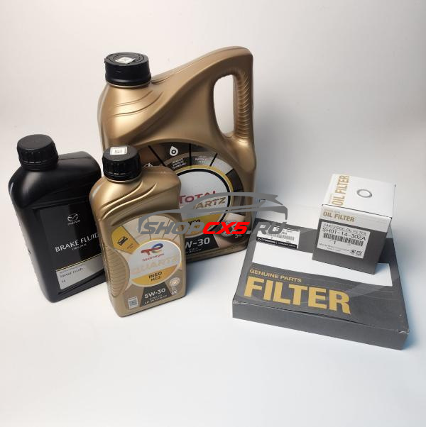 Комплект ТО-4 Mazda CX-5 2.2D (40т.км) с маслом Total 5W30 Mazda CX-5 Shop - авто запчасти, расходные материалы и аксессуары для Mazda CX-5 | shopcx5.ru