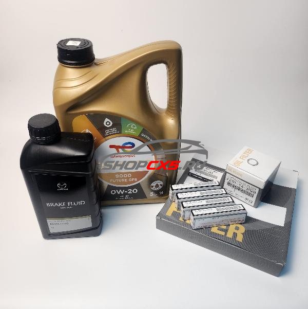 Комплект ТО-8 Mazda CX-5 2.0/2.5 (120т.км) с маслом Total 0W20 Mazda CX-5 Shop - авто запчасти, расходные материалы и аксессуары для Mazda CX-5 | shopcx5.ru