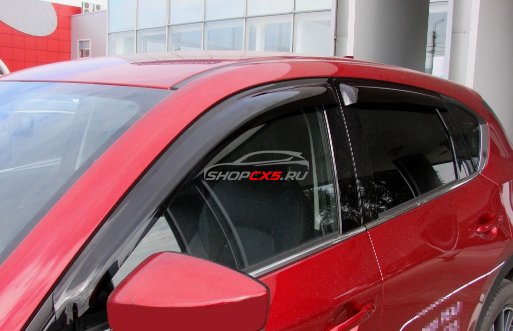 Дефлекторы окон Mazda CX-5 (2017-по н.в.) SIM Mazda CX-5 Shop - авто запчасти, расходные материалы и аксессуары для Mazda CX-5 | shopcx5.ru