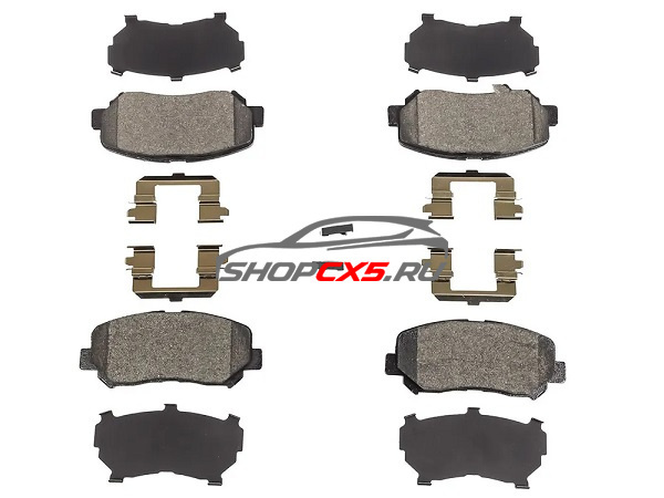 Колодки тормозные передние Mazda CX-5 (2011-по н.в) Zimmermann Mazda CX-5 Shop - авто запчасти, расходные материалы и аксессуары для Mazda CX-5 | shopcx5.ru