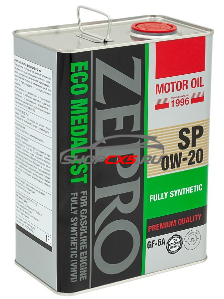 Моторное масло Zepro Eco Medalist FS 0W20 (4 литра) Mazda CX-5 Shop - авто запчасти, расходные материалы и аксессуары для Mazda CX-5 | shopcx5.ru