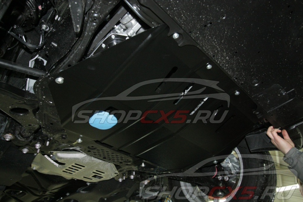 Защита картера Mazda CX-5 (2011-по н.в.) Novline стальная Mazda CX-5 Shop - авто запчасти, расходные материалы и аксессуары для Mazda CX-5 | shopcx5.ru