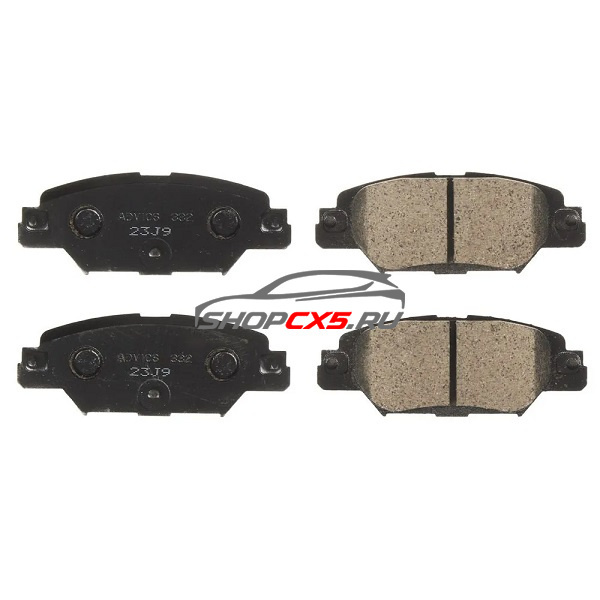 Колодки тормозные задние Mazda CX-5 Advics (2015-по н.в.) Mazda CX-5 Shop - авто запчасти, расходные материалы и аксессуары для Mazda CX-5 | shopcx5.ru