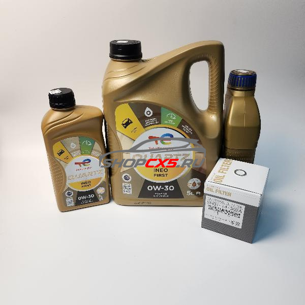 Комплект ТО-5 Mazda CX-5 2.2D с МКПП (50т.км) с маслом Total 0W30 Mazda CX-5 Shop - авто запчасти, расходные материалы и аксессуары для Mazda CX-5 | shopcx5.ru