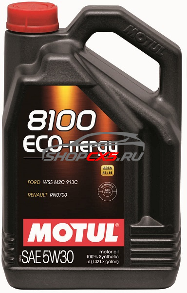 Масло моторное Motul 8100 Eco-nergy 5W30 (5л) Mazda CX-5 Shop - авто запчасти, расходные материалы и аксессуары для Mazda CX-5 | shopcx5.ru
