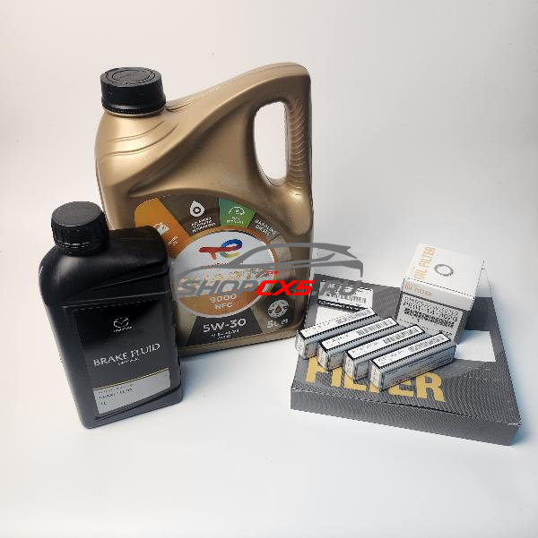 Комплект ТО-8 Mazda CX-5 2.0/2.5 (120т.км) с маслом Total 5W30 Mazda CX-5 Shop - авто запчасти, расходные материалы и аксессуары для Mazda CX-5 | shopcx5.ru